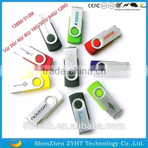 2015 Hot Selling High Quality Wholesale 1-128gb Swivel USB Flash Drive Usb Thumb Drives With Any Logo thumbnail-1