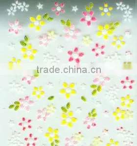 Beautiful Color Snow Cheap Nail Stickers thumbnail-1