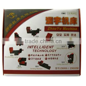8 in 3 Mini Metal Multifunctional Lathe Modular Machine Tool for Wood and Soft Metal thumbnail-3