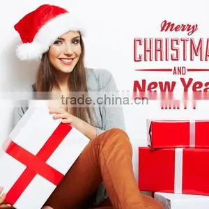 [Alforever]Merry Christmas and Happy New Year Vinyl Wall Decals thumbnail-1