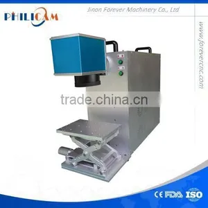 Professional Portable / Desktop Fiber Laser Marking Machine in China thumbnail-1