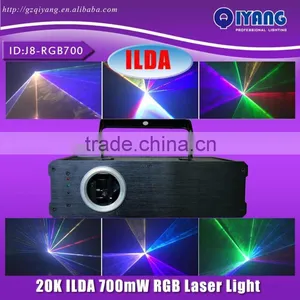 J8-RGB700 700mw 20K ILDA CLASS IIIB Animation Effect Laser Rgb Light thumbnail-1