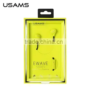 USAMS Ewave Series 1.2m Stereo Earphone Waterproof Sport Music in Ear Headphone With Mic for Universal Mobile Phone MT-5284 thumbnail-5