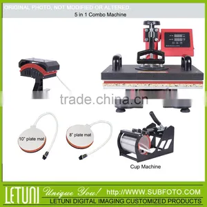 5 in 1 Combo Heat Press Sublimation Mug Machine thumbnail-1