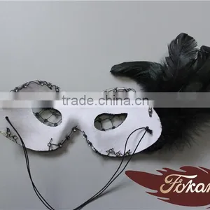 Halloween Accessories Cock Feather Mask thumbnail-6