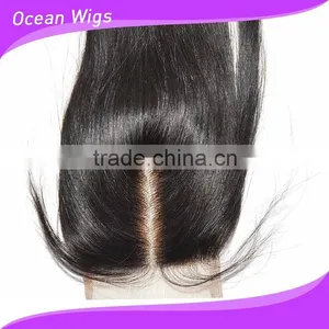 Silk Base Closure, Silk Straight, Natural Color thumbnail-4