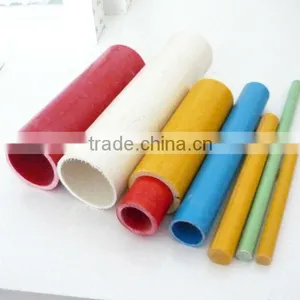 Pultruded Fiberglass Pole, Glass Fiber Hollow Pole, Round or Rectangular thumbnail-1