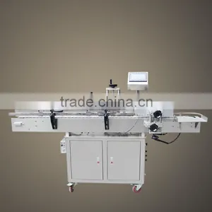 Automatic Self Adhesive Sticker Labeling Machine for Round Bottle Manufacturer thumbnail-1