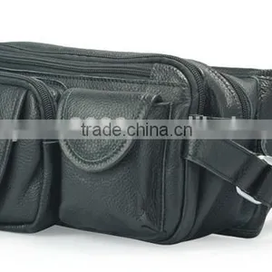 Fashion Fanny Pack Waterproof PU Sport Waist Bag With Multi-pockets Wholesale in Donguan thumbnail-2