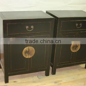 Chinese Antique Furniture --black Cabinet thumbnail-1