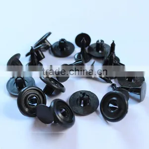 Universal Black/White Auto Fastener Plastic Clips Wide Range Plastic Clips for Car Universal Car Clips thumbnail-2