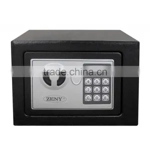 Small Digital Electronic Safe Box Keypad Lock Home Office Hotel Gun Black New thumbnail-1