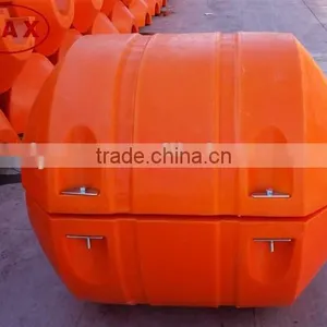 PU Foam Filled Plastic Marine Floater for DN500mm Hdpe Pipe thumbnail-2
