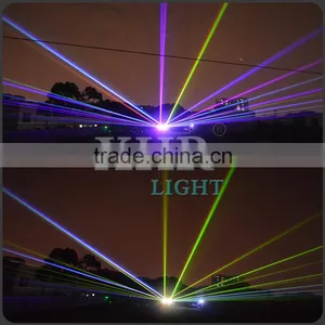 Professional Outdoor Sky Laser Lights,5W RGB Waterproof Laser Advertising Projector thumbnail-3