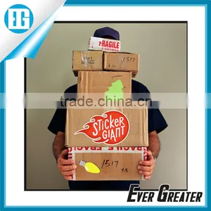 Customized Clear Round Stickers,Diecut Label Sheet Blank,custom Gift Box Sticker Shoebox Stickers thumbnail-1