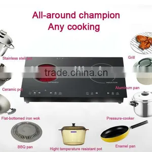 Combination 4000W Induction Cooker vs Infrared Cooker Induction Heating Electric Cooker thumbnail-5