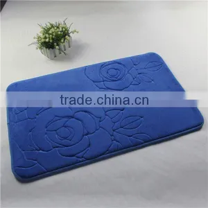 Super Soft Flannel Bath Mat Door Mat Floor Rug for Bedroom and Living Room thumbnail-1