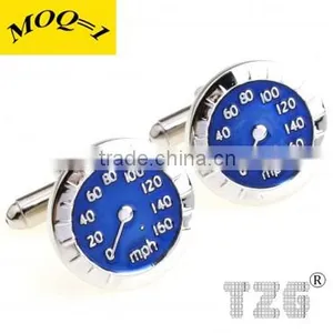 Fashion Stainless Steel Speedometer Cufflink thumbnail-1