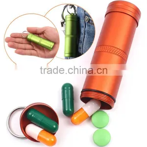 FDA Standard Custom Logo Promotional Metal Mini Tablet Keychain thumbnail-5