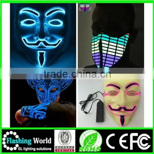 Usa Flashing Brand New Usa Flashing Birthday Party Mask thumbnail-4