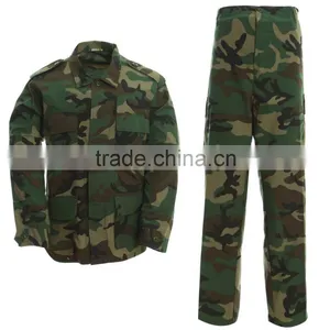 Wholesale Woodland Camouflage Bdu Military Uniform thumbnail-3