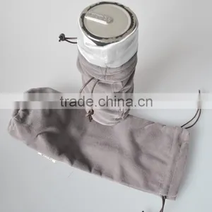 Luxury Velvet Water Bottle Pouch/bottle Shaped Pouch thumbnail-1