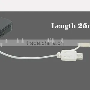 Retractable Cable Wireless Mini Power Bank With CE FCC ROHS thumbnail-2