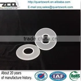 CNC Machining Fused Silica/ Quartz Part Matted / Translucent/ Opaque thumbnail-4