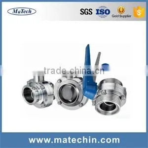 OEM Precision 4 Inch Manufacturer Stainless Steel Wafer Butterfly Valve thumbnail-4