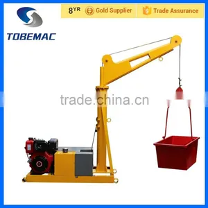 TOBEMAC Hydraulic Small Crane for Lifting Materials thumbnail-2
