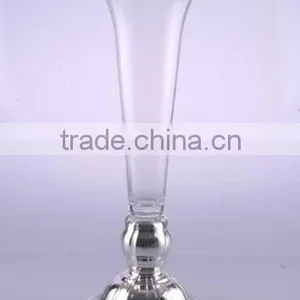 Month-Blown Trumpet Glass Wedding Table Centerpieces thumbnail-1