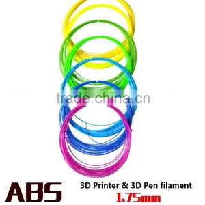 ABS Filament 1.75mm Multi Colors Sample for 3D Printer & 3D Printing Pen MakerBot/RepRap/UP/Mendel thumbnail-1