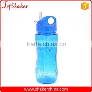 BPA Free 500ML OEM Branded Plastic Water Bottle With Straw thumbnail-1