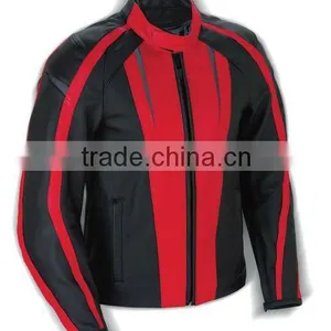 Mens Two Tone Leather Jacket, High Quality Leather Motorbike Jackets, Motorcycle Leather Jackets thumbnail-1