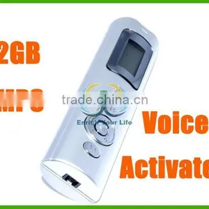 2GB Voice Activated Dictaphone Phone Recorder MP3 thumbnail-1