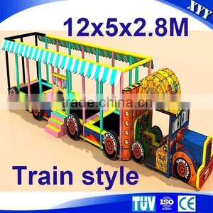 2015 Train Style Kids Playground Indoor thumbnail-1