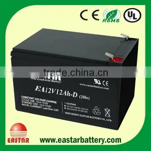 Agm Lead Acid 12v 12ah 6 Dzm 12 Electric Scooter Battery thumbnail-2