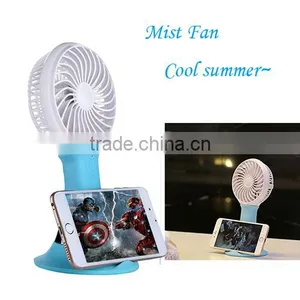 New Products Humidifier Small Water Fans, Handheld Rechargeable Mini Misting Cooling Fan thumbnail-1