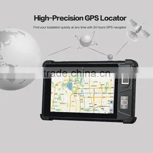 8inch Rugged Industrial Tablet With Dual OS, 8" 10 Point Touch Fingerprint Reader IP65 Waterproof WIFI 3G GPS Rugged Tab thumbnail-6