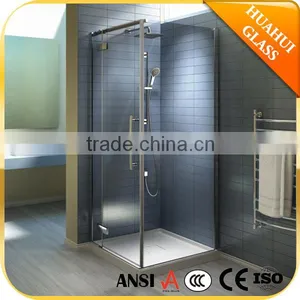 10mm Rollers Series Inline Frameless Shower Door thumbnail-6
