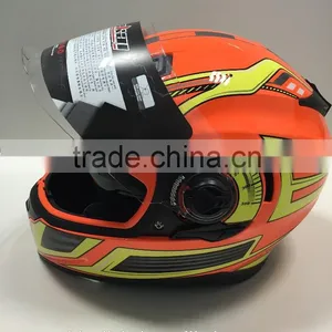 Bluetooth Double Visor Full Face Helmet thumbnail-3