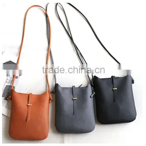 2016 Hot Selling Coin Purse Fashion Mini Bucket Bag Leather Bag With Shoulder thumbnail-1