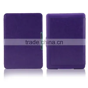 Factory Price 6inch Kindle Paper Leather Case thumbnail-4