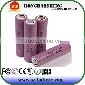 Hot New Products for 2015 LG MG1 2900mah e Bike li Ion Battery 18650 Rechargeable Lithium Battery thumbnail-3