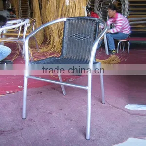 Restaurant Colorful Elegant Handmade Wicker Chair YC028 thumbnail-3