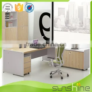 China Factory Price Classic High Potency Maple Executive Desk thumbnail-1