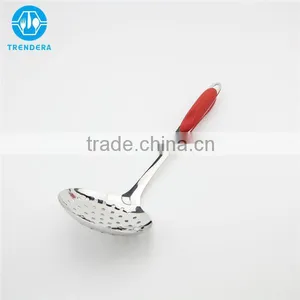 Red Handle Utensils Made of Stainless Steel thumbnail-3