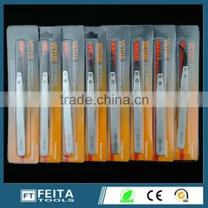 Hand Tools Stainless Steel Tweezers/ ESD Replaceable Tip Heat Resistant Tweezers thumbnail-5