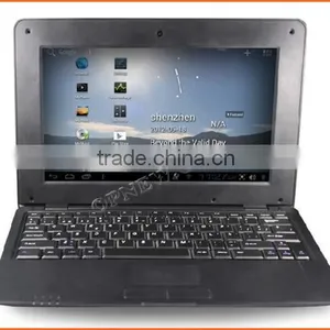 10 Inch Cheap Dual Core Wm8880 Android 4.4 Kitkat Laptop Computer Ebook Netbook for Kids Usd2.0 Wifi RJ45 Port in Stock thumbnail-6