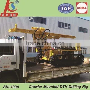 83-130mm Hole Crawler Dth Double-cylinder Diesel Engine Drilling Rig Machine thumbnail-5